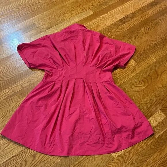 Anthropologie x Exquise The Tobie Button-Front Pleated Shirt Dress Size XL NWT - Picture 11 of 11